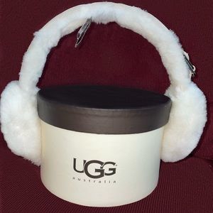 UGG DBL U Earmuffs Never Worn in Mint Condition. Color Sand. Size 0/S.